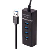 هاب 4‌ پورت USB3.0 با کابل 30 سانتی متر